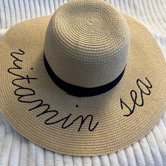 J Crew Vitamin Sea straw hat